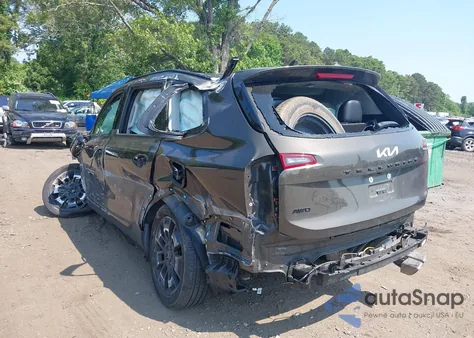 2022 Kia Telluride Sx z USA, uszkodzony, nr VIN 5XYP5DHC4NG285857